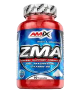 AMIX ZMA (Цинк, Магнезий, Витамин B6) - 90 капсули, 30 дози