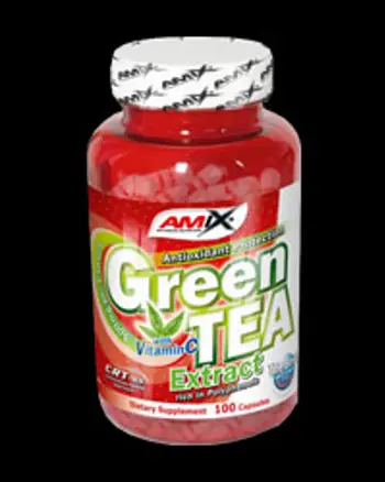 Green Tea Extract with Vitamin C - 100 капсули