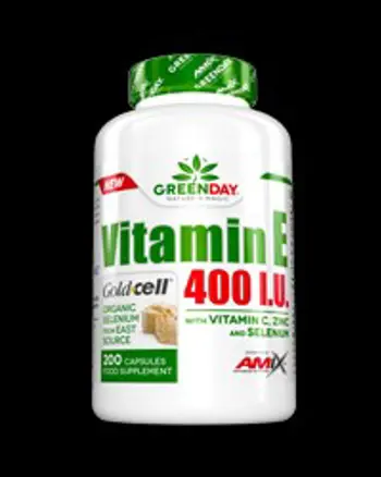 Vitamin E 400 I.U. - 200 капсули, 100 Дози