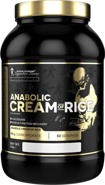 Kevin Levrone Anabolic Cream of Rice Low Sugar Delicious Carb Meal Оризов Въглехидрат - 2000 грама, 50 дози