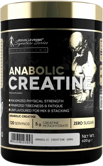 Kevin Levrone Anabolic Creatine Creatine Monohydrate Powder Креатин Монохидрат - 600 грама, 120 дози