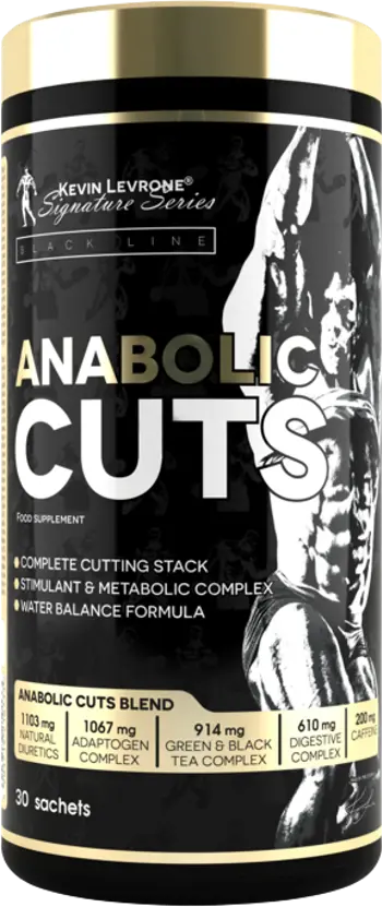 Kevin Levrone Anabolic Cuts Термогенен Фетбърнър - 30 пакета, 30 дози
