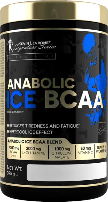 Kevin Levrone Anabolic ICE BCAA with L-Glutamine & Citrulline Malate Аминокиселини BCAA 2:1:1 - 375 грама, 30 дози