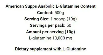 Anabolic L-Glutamine