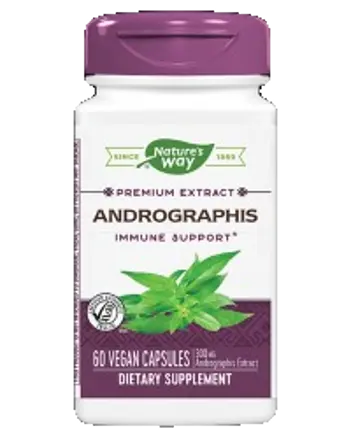 Nature's Way Andrographis 400 mg Имунна подкрепа х 60 веган капсули