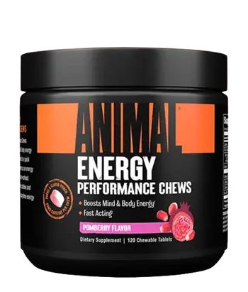 ANIMAL Energy Chews Дъвчащи Енергийни Бонбони - 120 дъвчащи бонбони, 30 дози