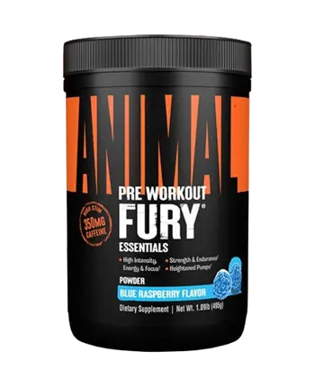 ANIMAL FURY Предтренировъчен Азотен Бурстър - 481 грама, 30 дози