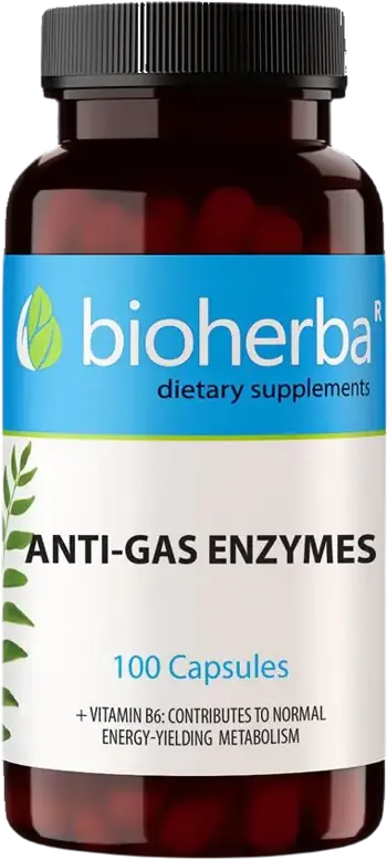 Bioherba Anti-Gas Enzymes Ензими за храносмилане