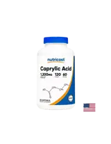 Nutricost Caprylic Acid Антимикробни и противогъбични свойства х 120 софтгел капсули