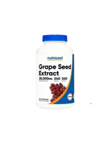 Nutricost Grape Seed Extract Антиоксидантна защита за сърцето и кръвоносните съдове х 240 капсули