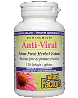 Natural Factors Anti-Viral Patent Fresh Herbal Extract За силен имунитет х 60 капсули