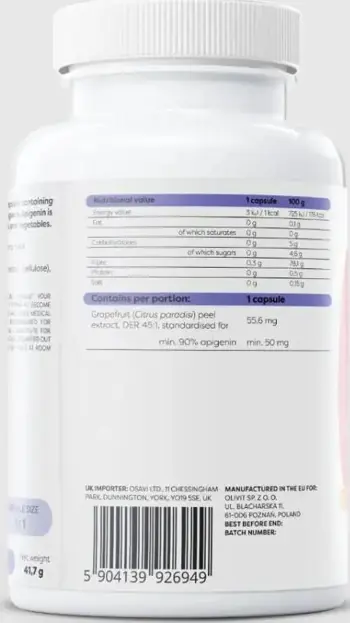 Osavi Apigenin 50 mg Апигенин от екстракт от грейпфрут