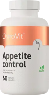 OstroVit Appetite Control with Garcinia, White Bean & Apple Cider Специализирана Формула за Контрол на Апетита - 60 капсули, 30 дози