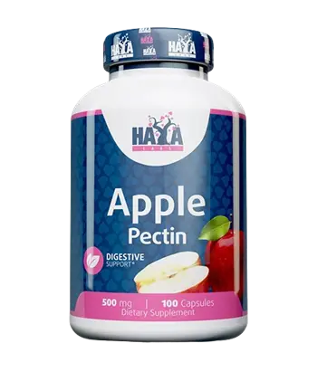 HAYA LABS Apple Pectin 500 мг (Ябълков Пектин) - 100 капсули, 100 дози