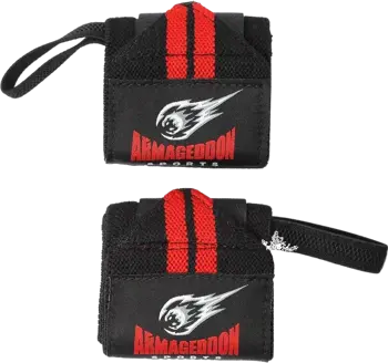 Armageddon Sports Еластични накитници с палец Wrist Wraps за фитнес и силови тренировки