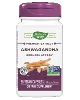 Nature's Way Ashwagandha 500 mg Екстракт от Ашваганда за Намаляване на Стреса х 60 капсули