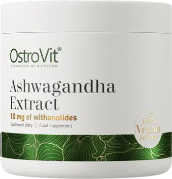 OstroVit Ashwagandha Extract Powder Ашваганда Екстракт на Прах - 100 грама, 312 дози