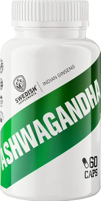 SWEDISH Supplements Ashwagandha Extract 400 мг Ашваганда - 60 капсули, 60 дози