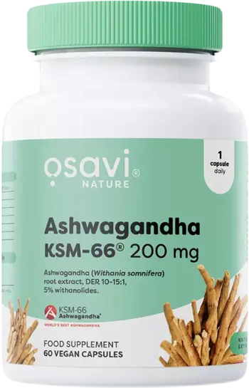 Ашваганда / Ashwagandha KSM-66® 200 mg