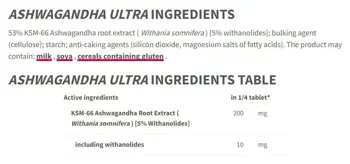 Ashwagandha Ultra 200 mg