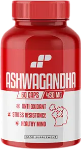 MP Sport Ashwaghandha 450 mg with 9% Withanolides За намаляване на стреса и по-добър сън