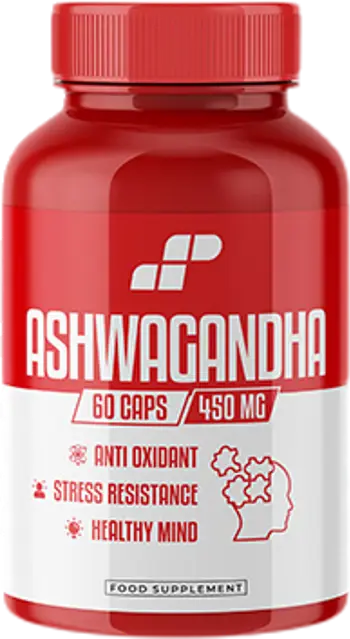 MP Sport Ashwaghandha 450 mg with 9% Withanolides За намаляване на стреса и по-добър сън