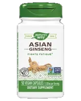 Nature's Way Asian Ginseng Срещу умора и за енергия х 50 веган капсули