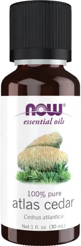 NOW Foods Atlas Cedar Oil 100% Pure Cedrus Atlantica Кедър - 30 мл