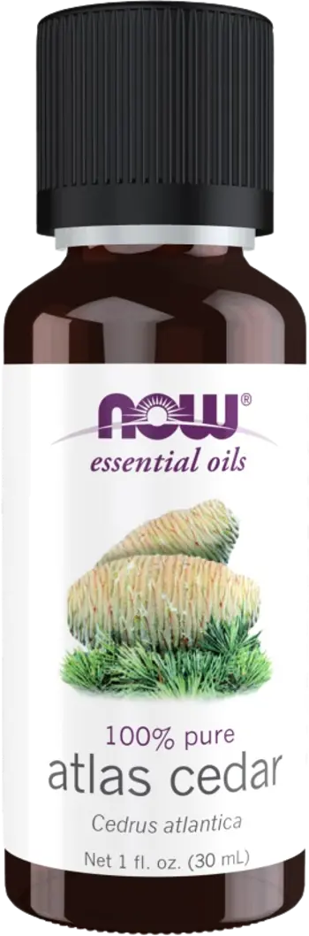 NOW Foods Atlas Cedar Oil 100% Pure Cedrus Atlantica Кедър - 30 мл