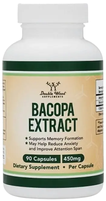 Bacopa extract/ Бакопа мониери, 450 mg, 90 капсули