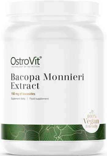 OstroVit Bacopa Monnieri Extract Powder Бакопа - 50 грама, 166 дози