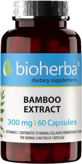 Bioherba Bamboo Extract 300 mg Екстракт от Бамбук с Витамин C
