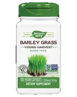 Nature's Way Barley Grass Young Harvest 500 mg Ечемичена трева - 100 веге капсули