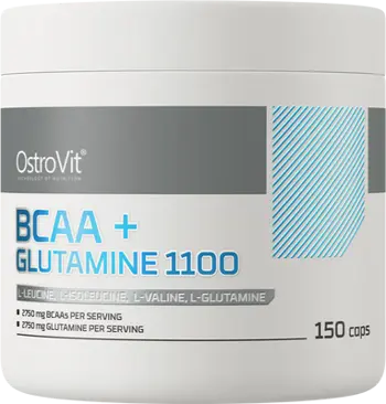 OstroVit BCAA + Glutamine 5500 мг BCAA с Глутамин
