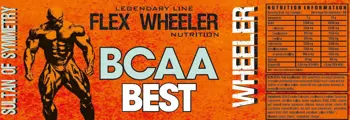 Flex Wheeler Signature Series BCAA Best with L-Glutamine & L-Citrulline Malate Аминокиселини BCAA 2:1:1, Цитрулин и Глутамин - 420 грама, 60 дози