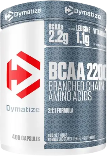 Dymatize BCAA Complex 2200 Аминокиселини BCAA - 400 капсули, 100 дози