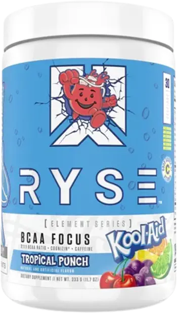 RYSE BCAA Focus | with Caffeine & Choline Тропически пунш