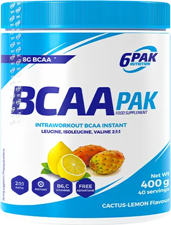 6PAK Nutrition BCAA PAK 2:1:1 Instant Аминокиселини BCAA 2:1:1 - 400 грама, 40 дози