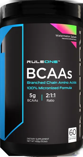 Rule1 BCAAs 100% Micronized 2:1:1 BCAA Formula