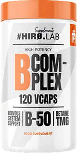 #HIRO.LAB B-Complex B-50 Високоефективен B-комплекс за нервна система и енергия