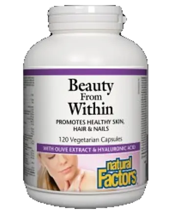 Natural Factors Beauty From Within За сияйна кожа, здрава коса и нокти 120 капсули