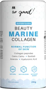 FA Nutrition Beauty Marine Collagen with Superfoods and Hyaluronic Acid Рибен Колаген, Хиалуронова Киселина и Суперхрани - 210 грама, 30 дози
