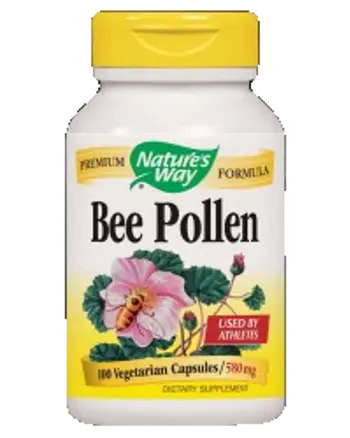 Nature's Way Bee Pollen 580 mg Пчелен прашец за енергия и имунитет х 100 капсули