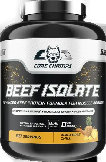 Core Champs Beef Isolate Clear 0 Sugar ~ 0 Fat ~ 88% Advanced Beef Protein Телешки протеин изолат
