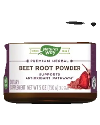 Nature's Way Beet Root Powder 3000 mg Подкрепа за сърдечно-съдовата система и издръжливостта