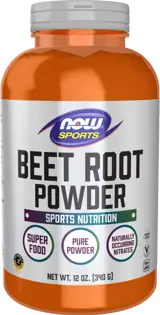 NOW Sports Beet Root Powder Прах от цвекло за издръжливост 340 грама