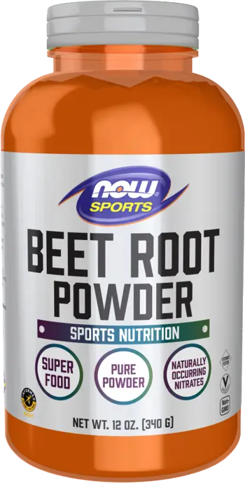 NOW Sports Beet Root Powder Прах от цвекло за издръжливост 340 грама