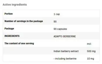 AllNutrition Berberine 500 mg Екстракт от индийски барбарис