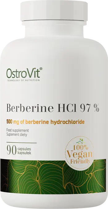 Berberine HCl 500 mg | 97% Berberis Root Extract