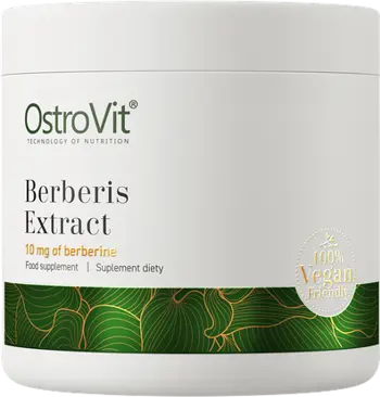 OstroVit Berberis Extract Powder Berberine Берберин - 100 грама, 200 дози